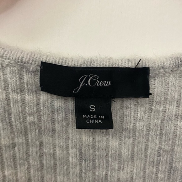 J.Crew Merino Wool Blend Ribbed Cardigan - Picture 4 of 4